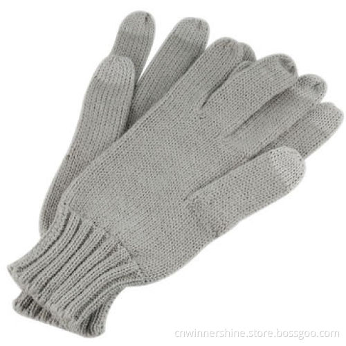 Touchscreen gloves with 3 fingers touch function for winter